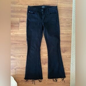 Hudson Black Flare Jeans